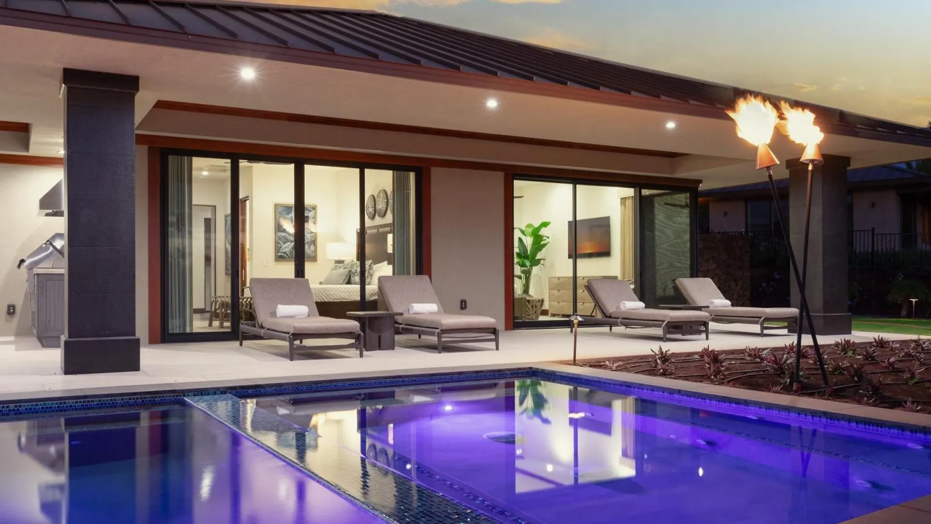Casa vacanze ❤Pih❤ Hawaiian Elegance Short Walk To Best Beaches Heated Lap Pool Spa Waimea